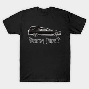 Funny Hearse Driver - Funeral Director Joke T-Shirt